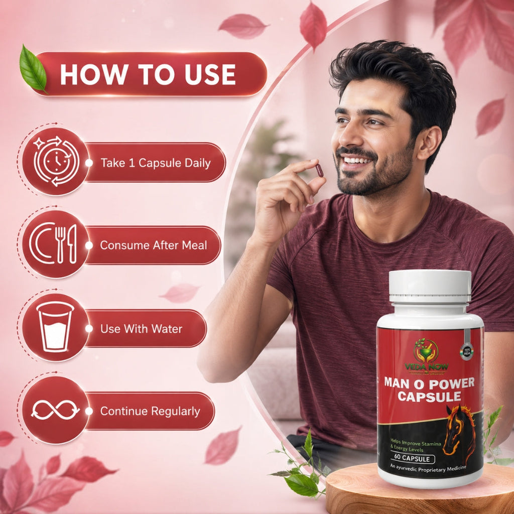 Veda Now Man O Power Capsule