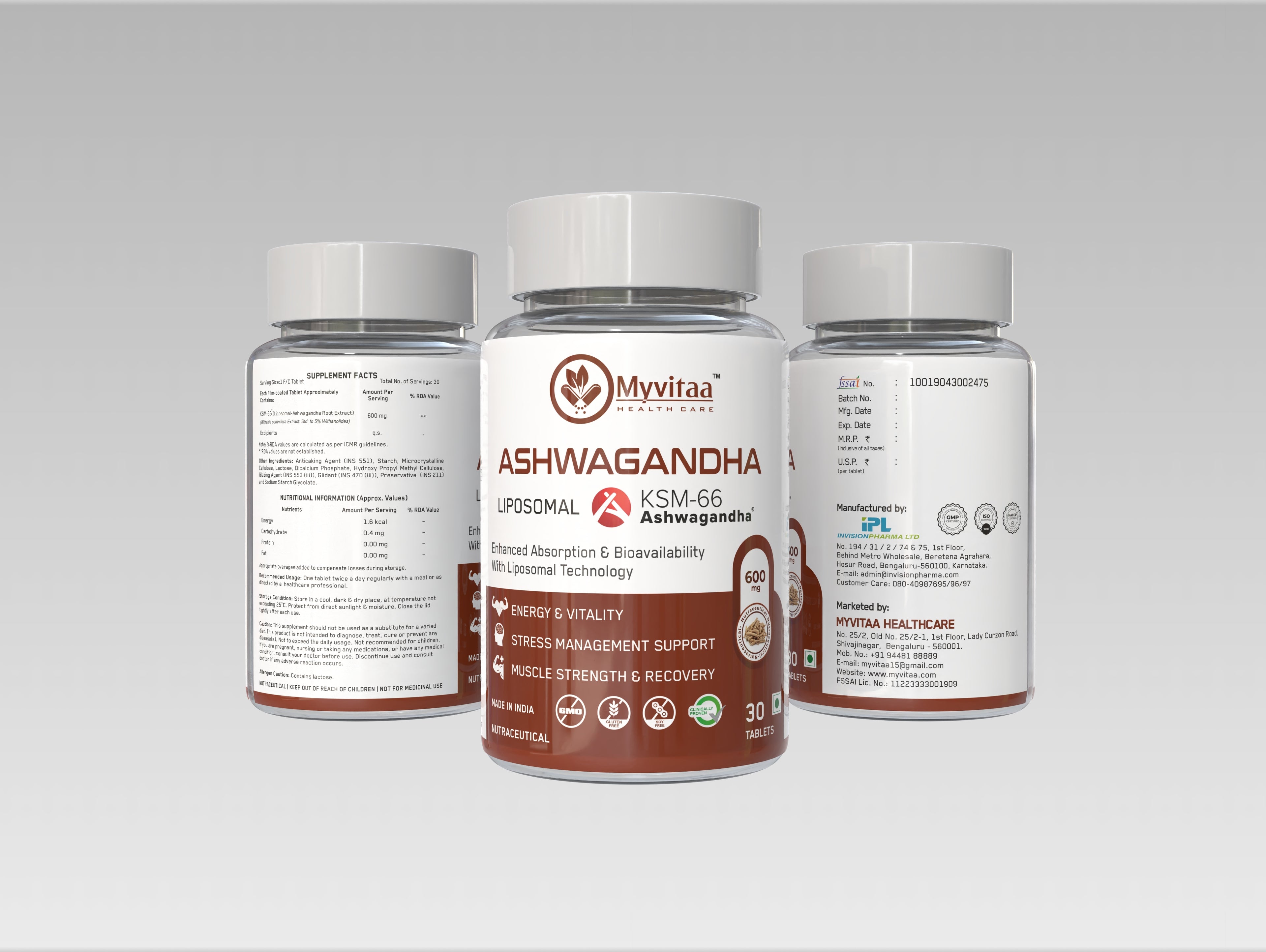 Ashwagandha Tablets 30s