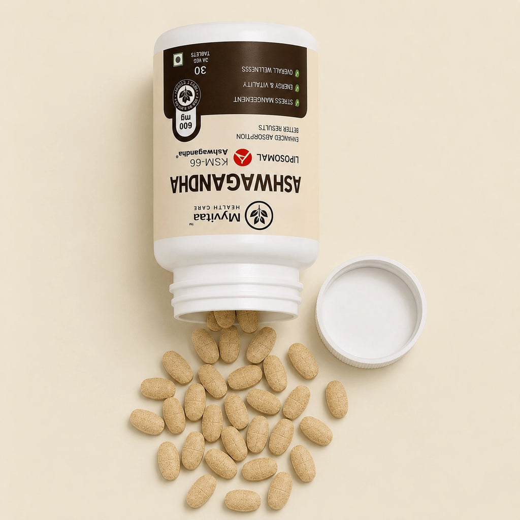 KSM Ashwagandha Tablets 30s  Stress & Wellness Support