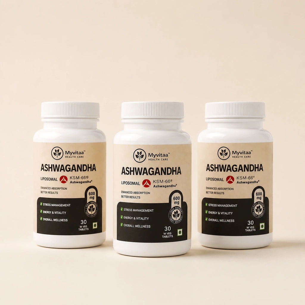 KSM Ashwagandha Tablets 30s  Stress & Wellness Support